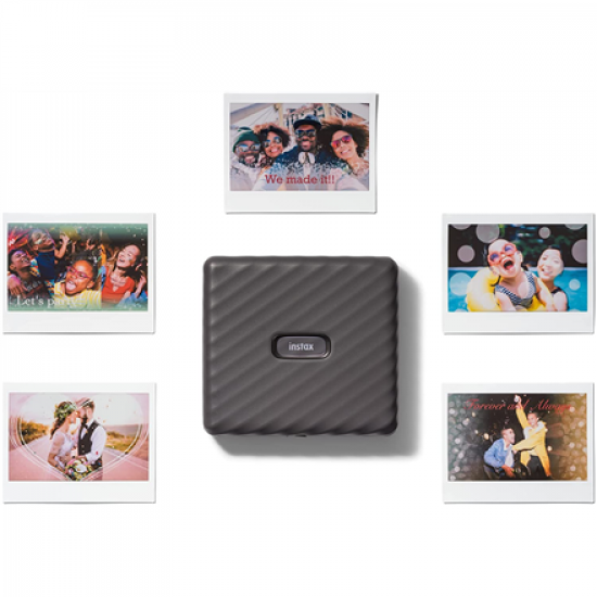 Fujifilm instax WIDE Link | Colour | Photo Printer | Mocha Gray