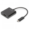 Digitus | USB Type-C to HDMI Adapter | DA-70852 | Black | USB Type-C | 0.15 m