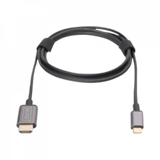 Digitus | USB Type-C to HDMI Adapter | DA-70821 | Black | USB Type-C | 1.8 m