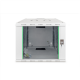 Digitus | Wall Mounting Cabinet | DN-19 09-U | Grey | IP protection class: IP20; Front door: Glass door, single opening; Cabinet type: Wall mounting cabinet; Equipment mounting depth min.-max.: 305-370 mm; Load capacity: 100 kg; Dimensions: 509 x 600 x 45