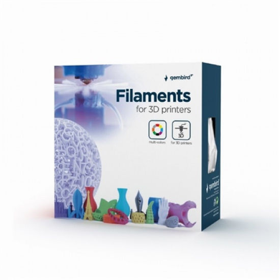 Flashforge ABS Filament | 1.75 mm diameter, 1 kg/spool | Silver