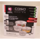 SALE OUT.  | Caso | Vacuum freshness containers round | 01187 | Set of 4 | DOES NOT HOLD IS THE VACUUM