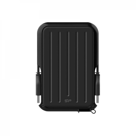 Silicon Power Portable Hard Drive | Armor A66 | 4000 GB | USB 3.2 Gen 1 | Black
