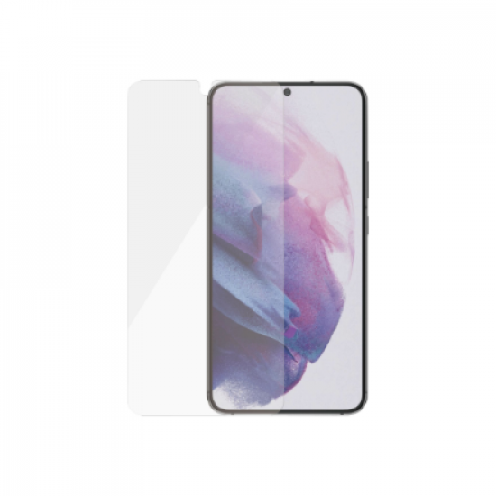 PanzerGlass | Samsung | Galaxy S22 | Tempered glass | Transparent | Case friendly. Compatible with ultrasonic fingerprint sensor. 100 % touch sensitivity. Antibacterial (ISO 22196 certified & JIS 22810 approved) | Screen Protector