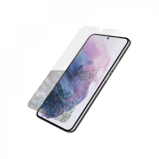 PanzerGlass | Samsung | Galaxy S22 | Tempered glass | Transparent | Case friendly. Compatible with ultrasonic fingerprint sensor. 100 % touch sensitivity. Antibacterial (ISO 22196 certified & JIS 22810 approved) | Screen Protector