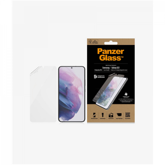 PanzerGlass | Screen protector | Samsung | Galaxy S22 | Self-healing TPU | Transparent | Case Friendly
