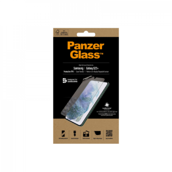 PanzerGlass | Screen protector | Samsung | Galaxy S22 | Self-healing TPU | Transparent | Case Friendly