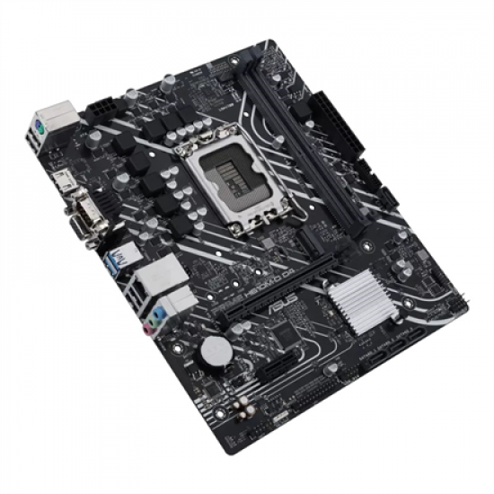Asus | PRIME H610M-D D4 | Processor family Intel | Processor socket  LGA1700 | DDR4 DIMM | Memory slots 2 | Supported hard disk drive interfaces SATA, M.2 | Number of SATA connectors 4 | Chipset Intel H610 | mATX