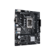 Asus | PRIME H610M-D D4 | Processor family Intel | Processor socket  LGA1700 | DDR4 DIMM | Memory slots 2 | Supported hard disk drive interfaces SATA, M.2 | Number of SATA connectors 4 | Chipset Intel H610 | mATX