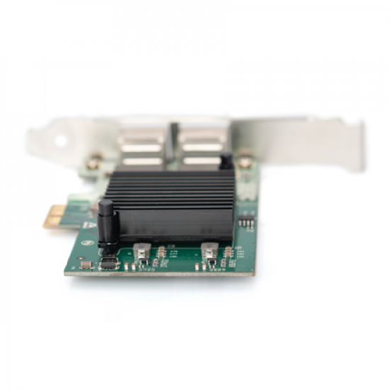 Digitus | Gigabit Ethernet PCI Express Card, 2-port 32-bit, low profile bracket, Intel chipset | DN-10132