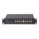 Digitus | 16-port Gigabit Ethernet Switch | DN-80115 | Unmanaged | Rackmountable | Power supply type Internal
