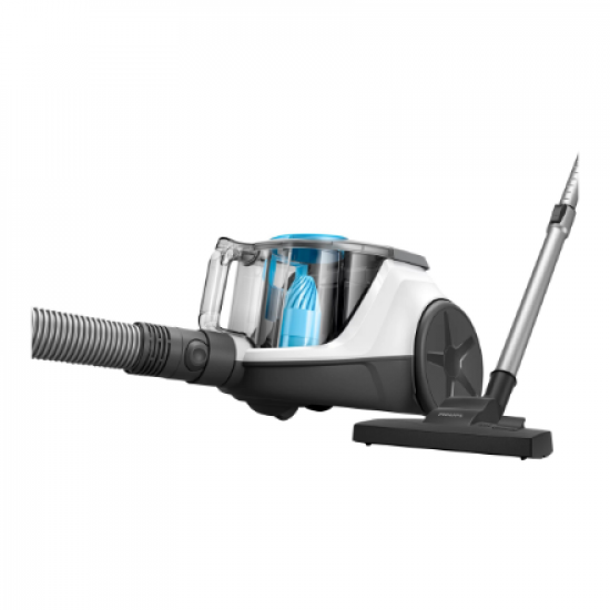 Philips | Vacuum Cleaner | XB2122/09 | Bagless | Power 850 W | Dust capacity 1.3 L | Arctic White/Sky Blue
