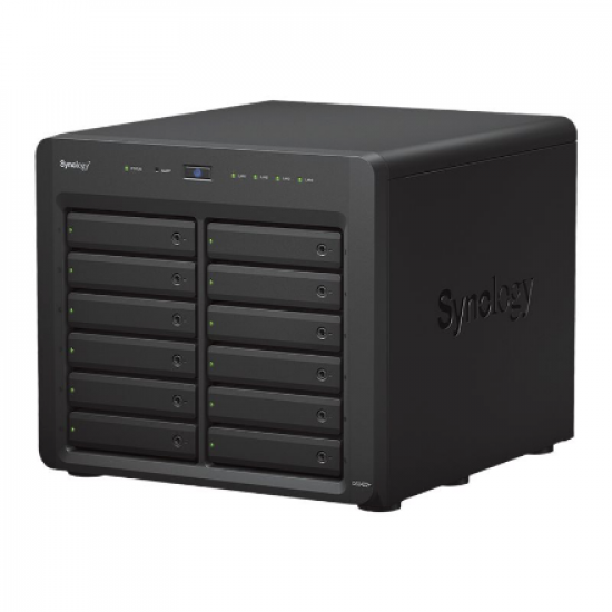 Synology | Tower NAS | DS2422+ | Up to 12 HDD/SSD Hot-Swap | AMD Ryzen | Ryzen V1500B Quad Core | Processor frequency 2.2 GHz | 4 GB | DDR4
