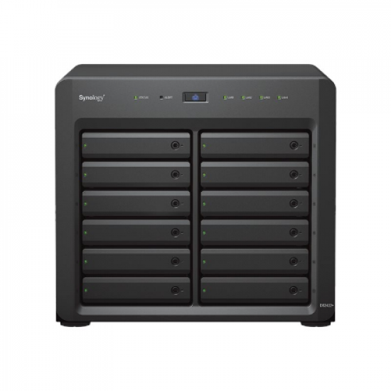 Synology | Tower NAS | DS2422+ | Up to 12 HDD/SSD Hot-Swap | AMD Ryzen | Ryzen V1500B Quad Core | Processor frequency 2.2 GHz | 4 GB | DDR4