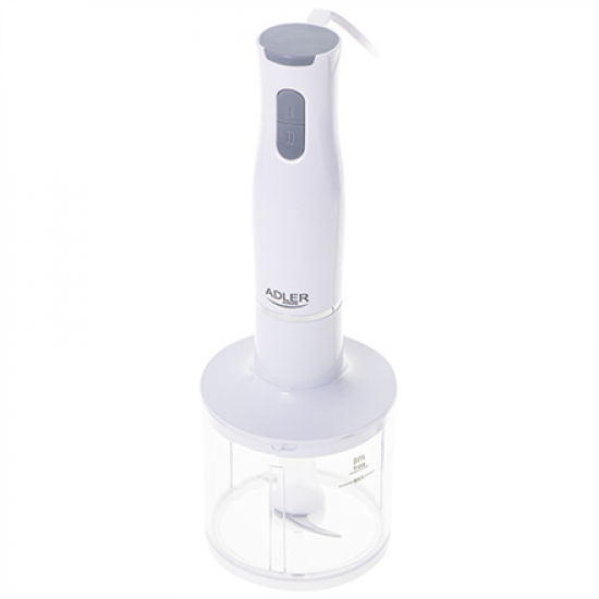 Adler | Hand blender set | AD 4620 | Hand Blender | 800 W | Number of speeds 2 | Chopper | White