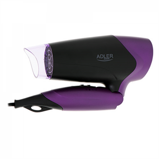 Adler | Hair Dryer | AD 2260 | 1600 W | Number of temperature settings 2 | Black/Purple