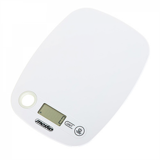 Mesko | Kitchen scale | MS 3159w | Maximum weight (capacity) 5 kg | Graduation 1 g | Display type LCD | White