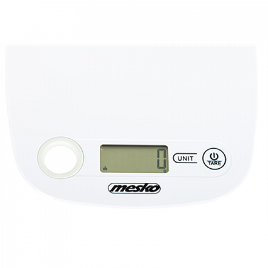 Mesko | Kitchen scale | MS 3159w | Maximum weight (capacity) 5 kg | Graduation 1 g | Display type LCD | White