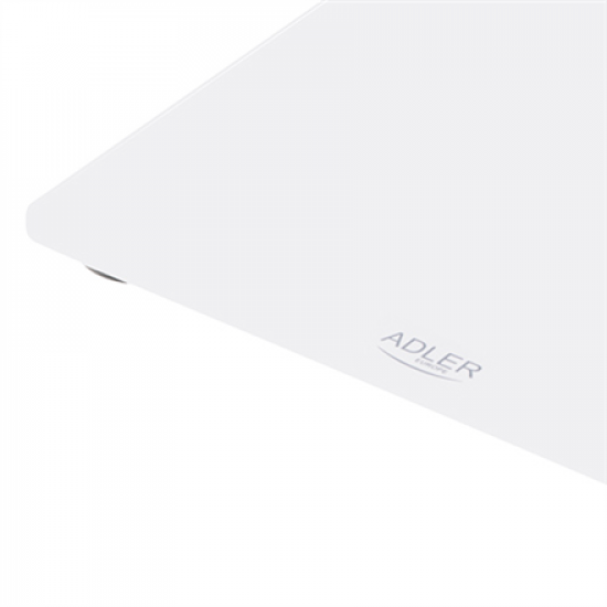 Adler | Bathroom scale | AD 8157w | Maximum weight (capacity) 150 kg | Accuracy 100 g | Body Mass Index (BMI) measuring | White