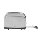 Adler | Toaster | AD 3222 | Power 700 W | Number of slots 2 | Housing material Stainless steel | Silver