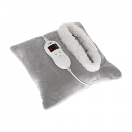 Adler | Blanket heating pad | AD 7412 | Number of heating levels 8 | Number of persons 1 | Washable | Soft fleece | 80 W | Grey