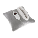 Adler | Blanket heating pad | AD 7412 | Number of heating levels 8 | Number of persons 1 | Washable | Soft fleece | 80 W | Grey
