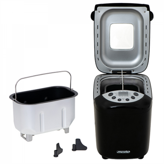 Mesko | Bread maker | MS 6022 | Power 850 W | Number of programs 15 | Display LCD | Black