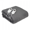 Camry | Electric Heated Blanket | CR 7417 | Number of heating levels 8 | Number of persons 2 | Washable | Remote control | Coral fleece/Polyester | 60 W | Grey