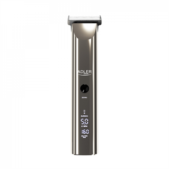 Adler | Hair Clipper | AD 2834 | Cordless or corded | Number of length steps 4 | Silver/Black