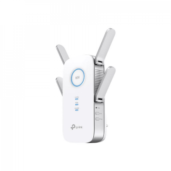 TP-LINK | AC2600 Wi-Fi Range Extender | RE650 | 802.11ac | 2.4GHz/5GHz | 800+1733 Mbit/s | 10/100/1000 Mbit/s | Ethernet LAN (RJ-45) ports 1 | MU-MiMO Yes | no PoE | Antenna type 4xExternal | No