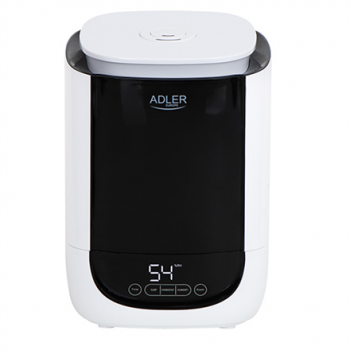 Adler | Air Humidifier | AD 7966 | 35 m³ | 25 W | Water tank capacity 4.6 L | Ultrasonic | Humidification capacity 280 ml/hr | White/Black