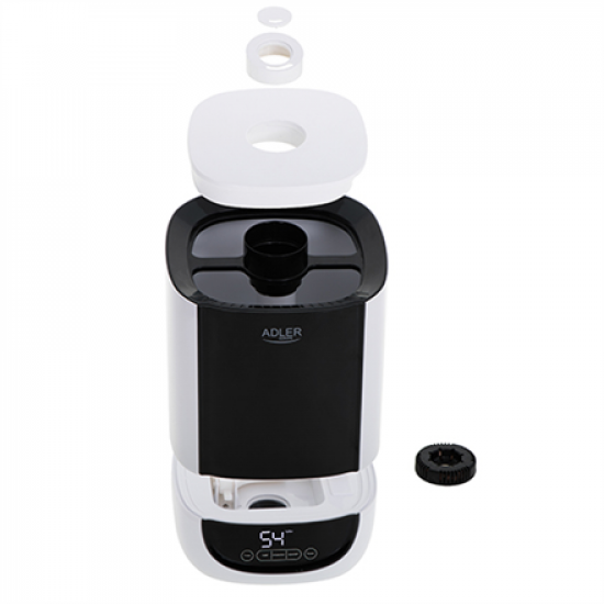 Adler | Air Humidifier | AD 7966 | 35 m³ | 25 W | Water tank capacity 4.6 L | Ultrasonic | Humidification capacity 280 ml/hr | White/Black