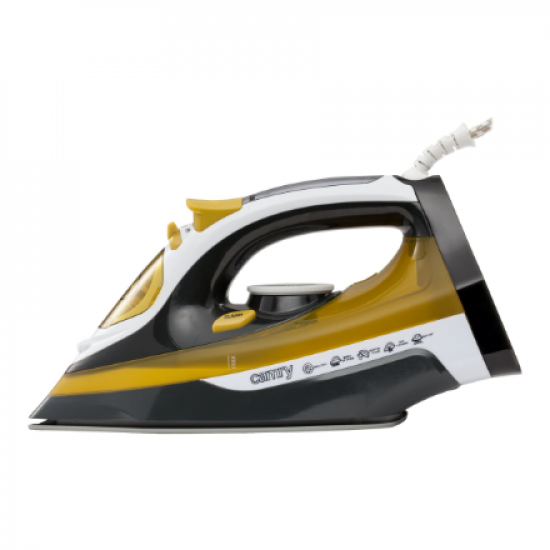 Camry | Iron | CR 5029 | Steam Iron | 2400 W | Continuous steam 40 g/min | Steam boost performance 70 g/min | White/Black/Gold
