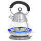 Adler | Kettle | AD 1282 | Electric | 1850 W | 1.5 L | Glass/Stainless steel | 360° rotational base | Inox