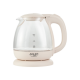 Adler | Kettle | AD 1283C | Electric | 900 W | 1 L | Glass/Stainless steel | 360° rotational base | Cream