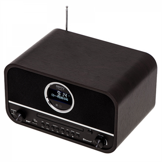 Camry | Retro Radio | CR 1182 | AUX in | Black
