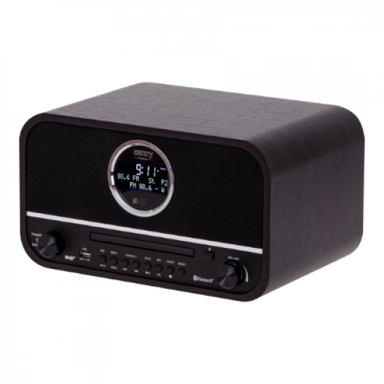 Camry | Retro Radio | CR 1182 | AUX in | Black