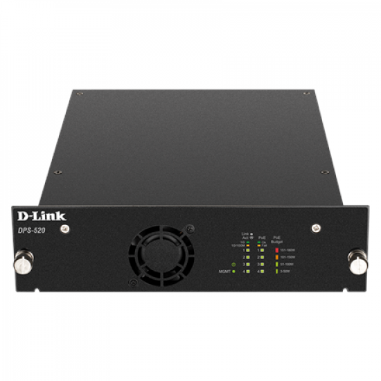 D-Link | PoE Redundant Power Supply | DPS-520 | 180 W