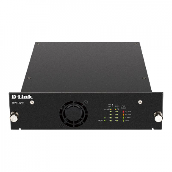 D-Link | PoE Redundant Power Supply | DPS-520 | 180 W