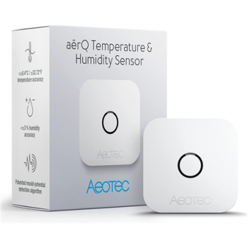 Aeotec aërQ Temperature & Humidity Sensor, Z-Wave Plus | AEOTEC | Temperature and  Humidity Sensor | aërQ