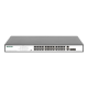 Digitus | Fast Ethernet PoE Switch 24-port PoE + 2 Combo, 370W PoE | DN-95343 | Unmanaged | Desktop | Power supply type Internal