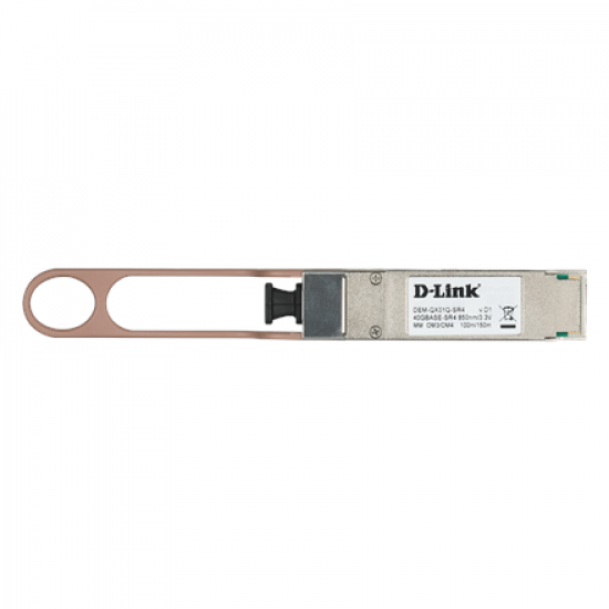 D-Link | Multi-mode Transceiver | DEM-QX01Q-SR4 | QSFP+ Connector | Wavelength 850 nm | Maximum transfer distance 150 m