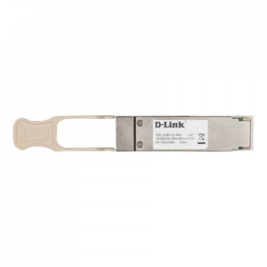 D-Link | Multi-mode Transceiver | DEM-Q2801Q-SR4 | QSFP28 Connector | Wavelength 850 nm | Maximum transfer distance 100 m
