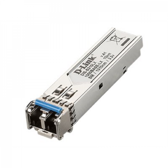 D-Link | Single-mode Transceiver | DIS-S310LX | 9/125 SMF (Single-Mode Fiber) | Duplex LC Connector | 1250 Mbit/s | Wavelength 1310 nm | Maximum transfer distance 10000 m