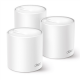 Whole Home Mesh Wi-Fi 6 System | Deco X50 (3-pack) | 802.11ax | 574+2402 Mbit/s | Ethernet LAN (RJ-45) ports 3 | Mesh Support Yes | MU-MiMO Yes | No mobile broadband | Antenna type Internal