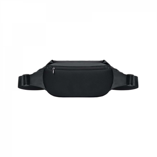 Sports Fanny Pack | BHR5226GL | Black | Polyester with Polyurethane Coating | YKK Zipper with water resistance