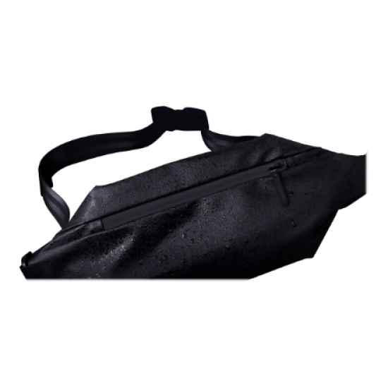 Sports Fanny Pack | BHR5226GL | Black | Polyester with Polyurethane Coating | YKK Zipper with water resistance