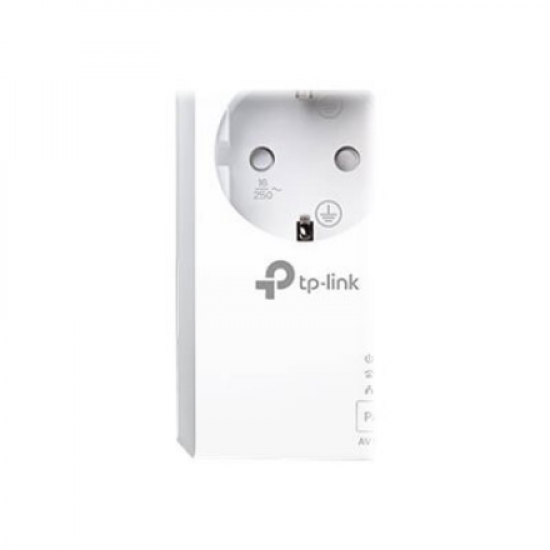TP-LINK | AV1000 2-Port Gigabit Passthrough Powerline Starter Kit | TL-PA7027P KIT | 10/100/1000 Mbit/s | Ethernet LAN (RJ-45) ports 2 | No Wi-Fi | Extra socket