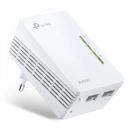 TP-LINK | AV600 Wi-Fi Powerline Extender | TL-WPA4220 | 10/100 Mbit/s | Ethernet LAN (RJ-45) ports 2 | 802.11n | Wi-Fi data rate (max) 300 Mbit/s | Data transfer rate (max) 600 Mbit/s