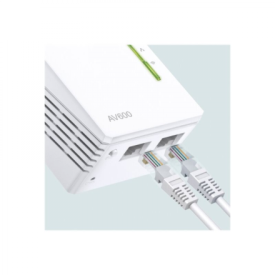 TP-LINK | AV600 Wi-Fi Powerline Extender | TL-WPA4220 | 10/100 Mbit/s | Ethernet LAN (RJ-45) ports 2 | 802.11n | Wi-Fi data rate (max) 300 Mbit/s | Data transfer rate (max) 600 Mbit/s